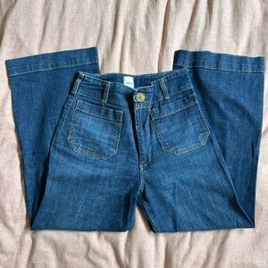 Anthropologie Maeve Colette Cropped Jeans size 26 EUC